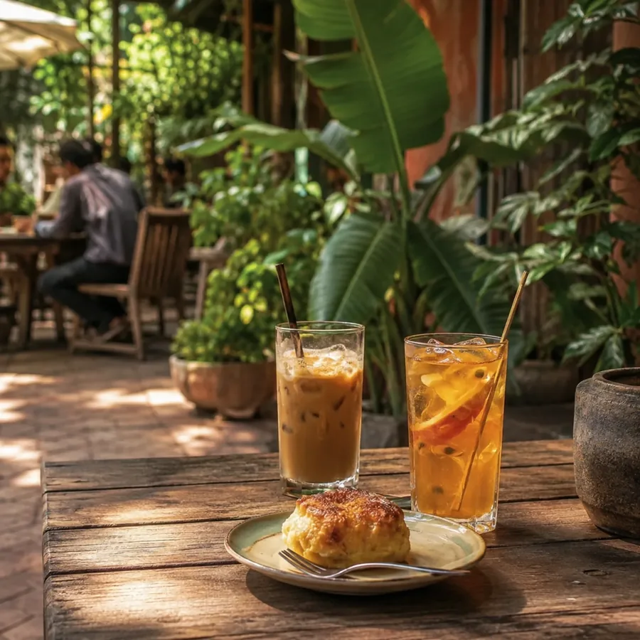 Bàn ăn tại Lương Văn Công